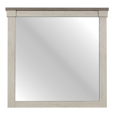 Arcadia Mirror White/Weathered Grey - MA-1677-6