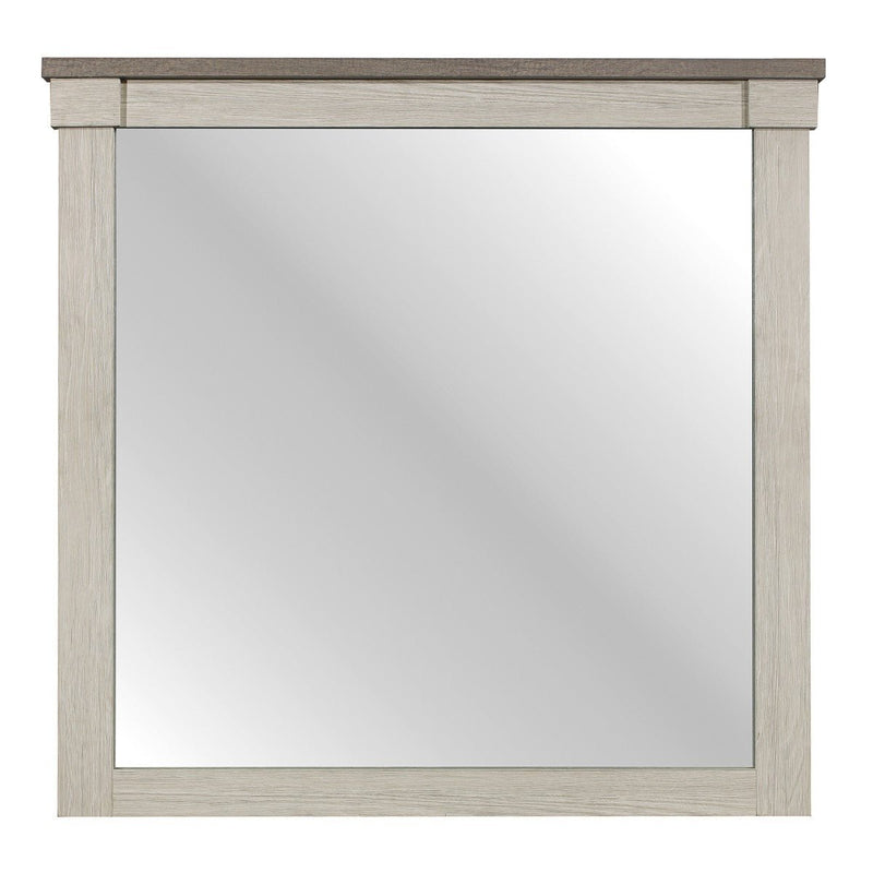 Arcadia Mirror White/Weathered Grey - MA-1677-6