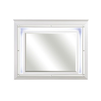 Allura White Mirror, LED Lighting - MA-1916W-6