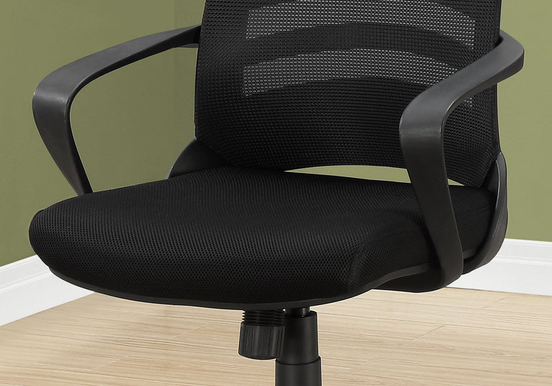 Office Chair - Black / Black Mesh / Multi Position - I 7224