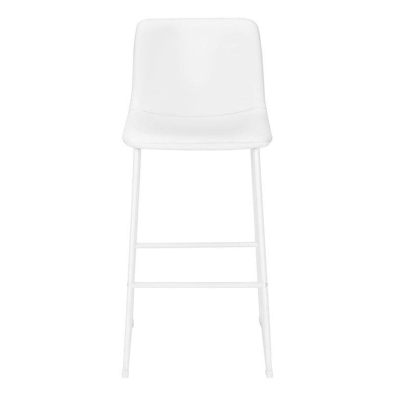 Chaise de bureau - Simili cuir blanc / Bureau debout