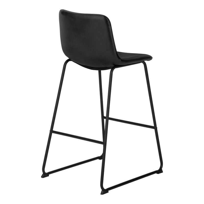 Chaise de bureau - Simili cuir noir / Bureau debout
