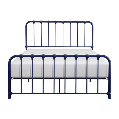 Bethany Blue Collection Queen Platform Bed - MA-1571BU-1