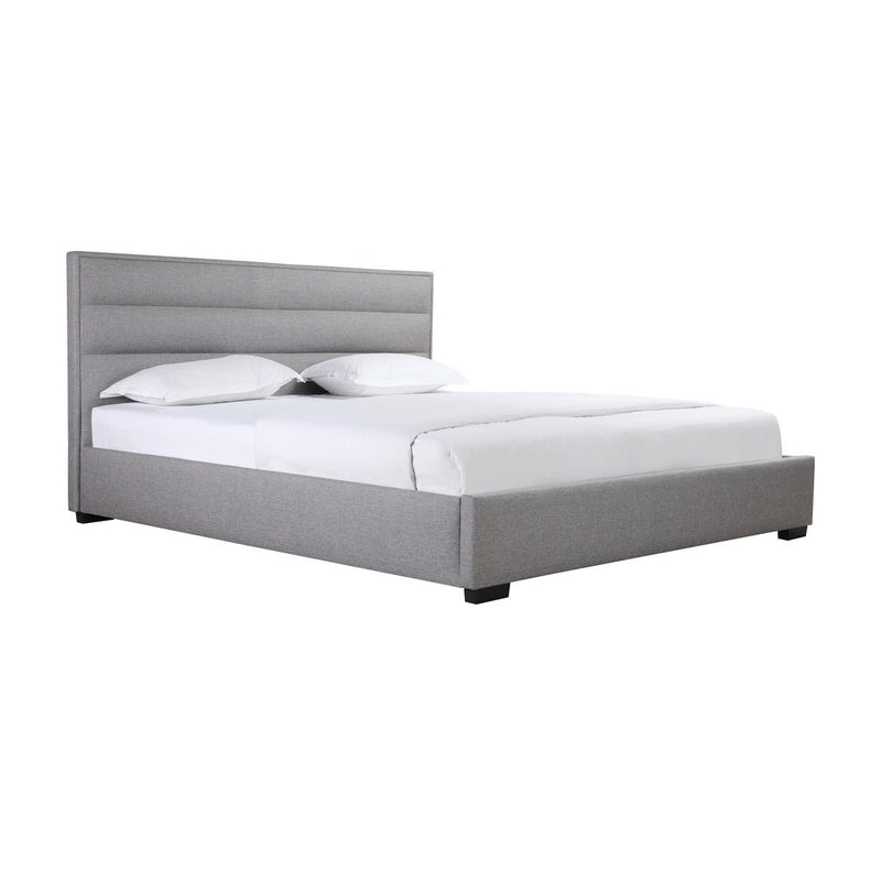 Fabiola King Upholstered Platform Bed - MA-5892GYK