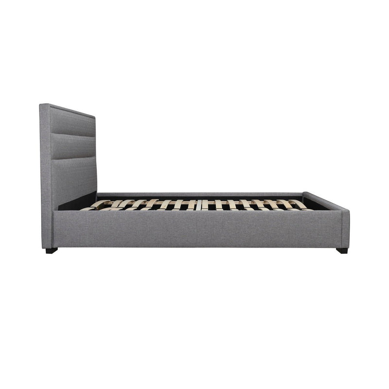 Fabiola King Upholstered Platform Bed - MA-5892GYK