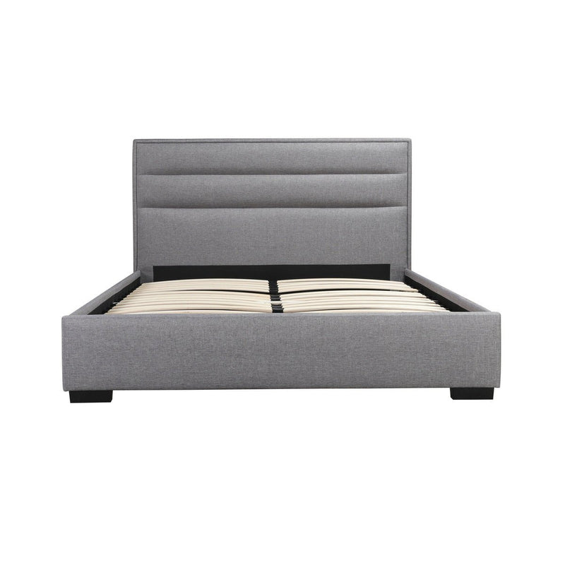 Fabiola Queen Upholstered Platform Bed - MA-5892GYQ