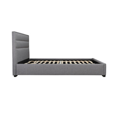 Fabiola Queen Upholstered Platform Bed - MA-5892GYQ