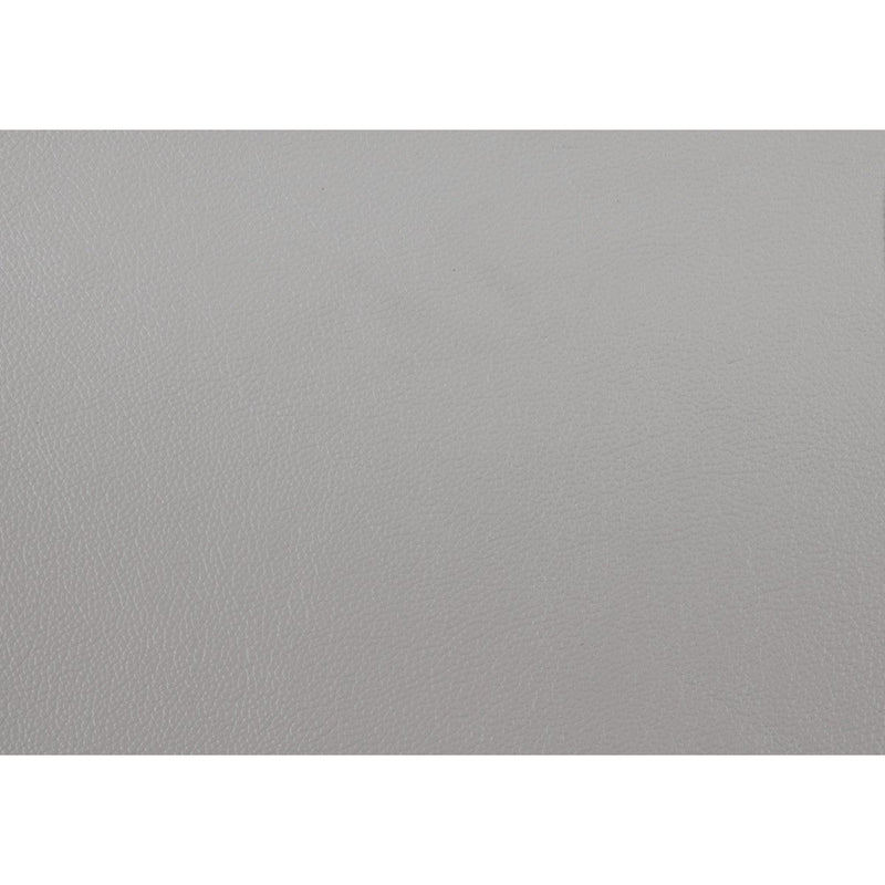 Lambent Light Gray Genuine Leather Reclining Sofa - MA-9529SVE-3
