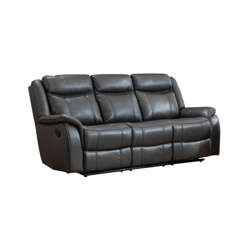 Paxton Grey Reclining Sofa