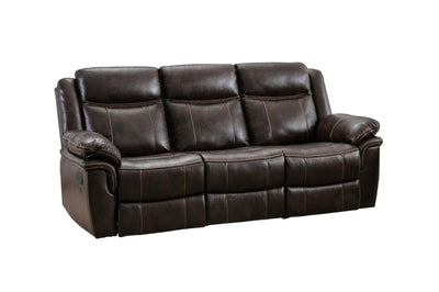 Brown reclining living room set