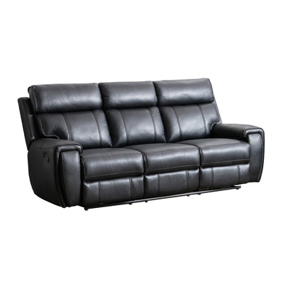 Carnegie Black Reclining Sofa - MA-99937BLK-3