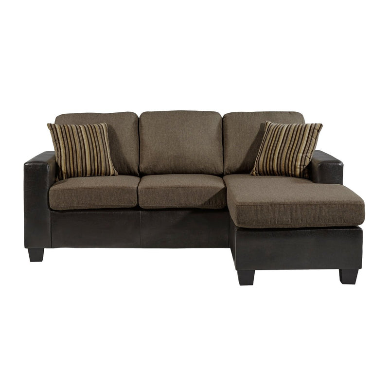 Slater Brown Reversible Sofa Chaise - MA-8401-3SC