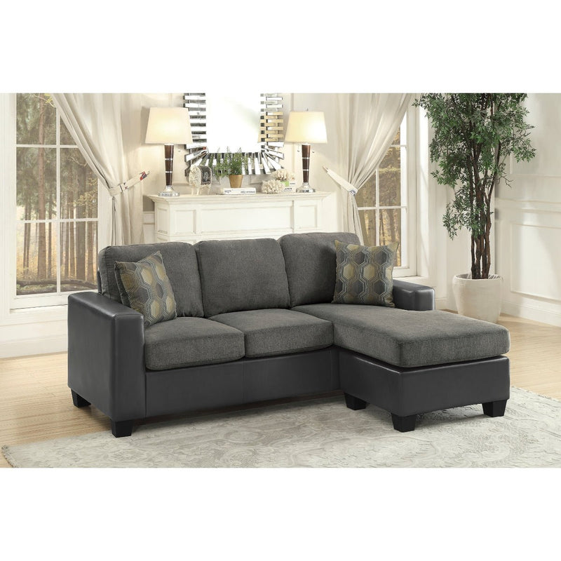 Slater Grey Reversible Sofa Chaise - MA-8401GY-3SC