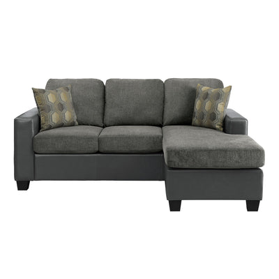 Slater Grey Reversible Sofa Chaise - MA-8401GY-3SC