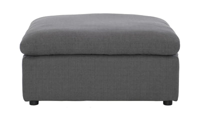 Grey modular sectional w/ Loose back cushions - MA-9544GY-5SC