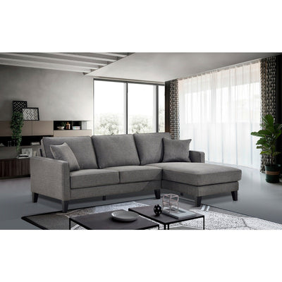 Randall Sectional with Right Side Chaise - MA-99007GRYSSR