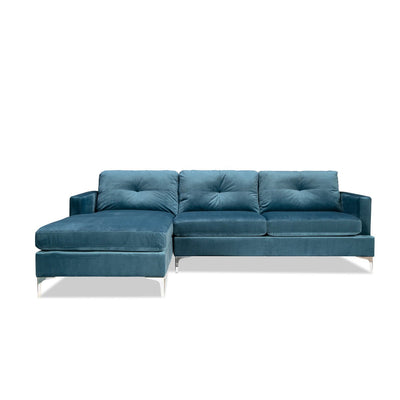 Hamilton Blue Sectional with Left side Chaise - MA-99814BLUSSL