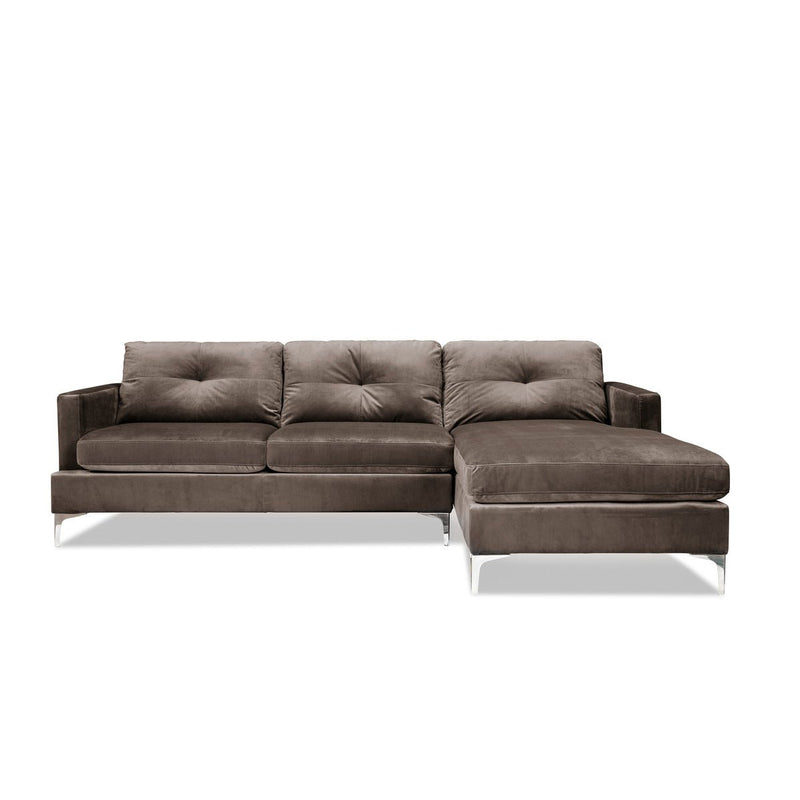 Hamilton Brown Sectional with Right side Chaise - MA-99814CHRSSR