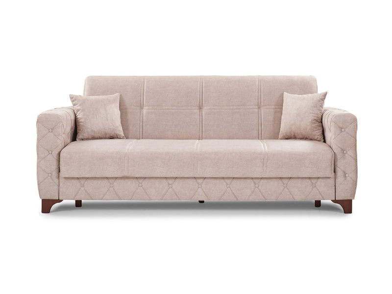 SULTAN Klick Klack Beige Fabric Sofa Bed - ARD-SULTAN-BG