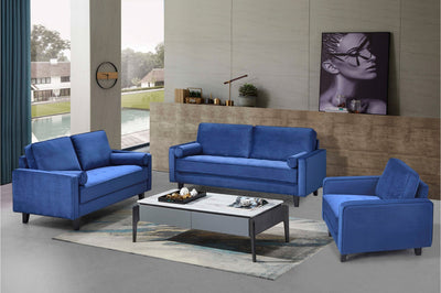 Toulouse Blue Collection Living Set - MA-99003BLUSLC