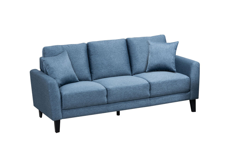 Britta Blue Sofa Set - MA-99010BLUSLC