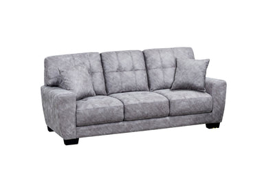 grey fabric sofa set
