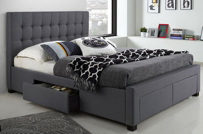 The Perfect Space Solution Bed with 4 Side and Footboard Drawers - T-2152-D