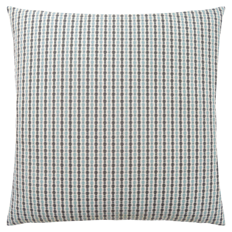 Pillow - 18"X 18" / Light Blue / Grey Abstract Dot / 1Pc