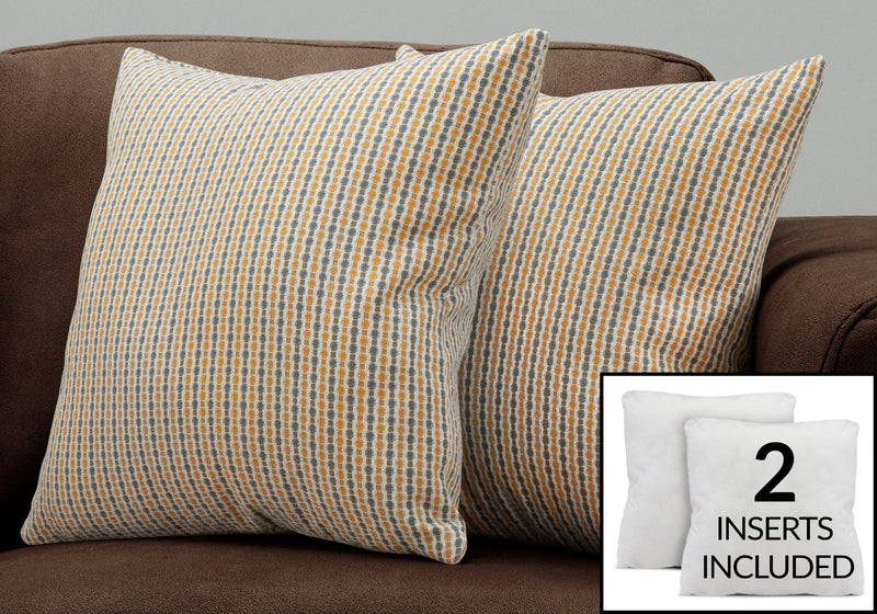 Payless for classic gold grey pillow i9235 by monarch