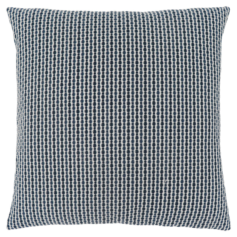 Pillow - 18"X 18" / Light / Dark Blue Abstract Dot / 1Pc