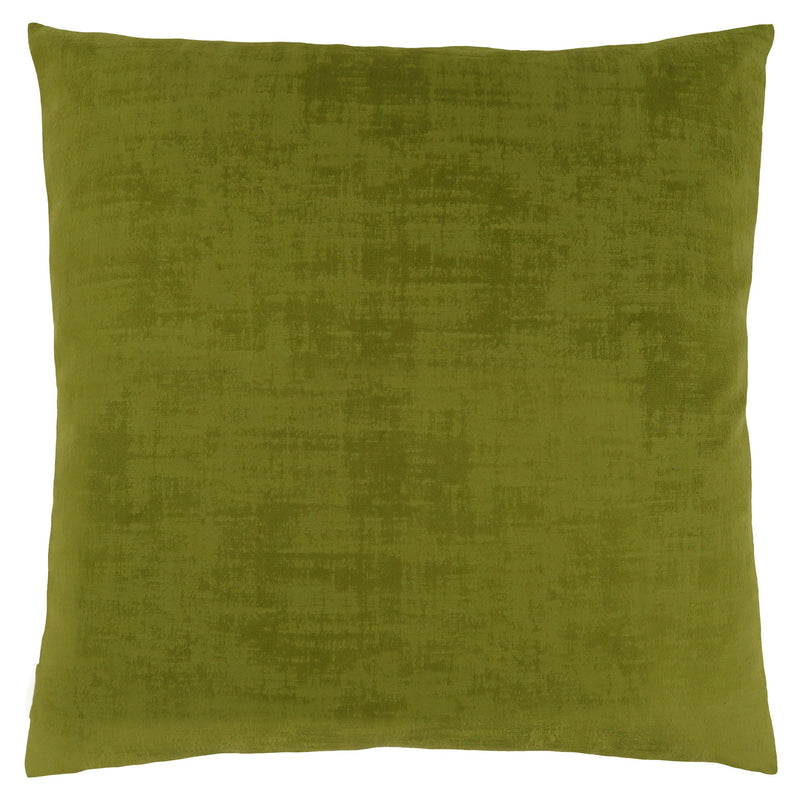 Pillow - 18"X 18" / Lime Green Brushed Velvet / 1Pc - I 9244