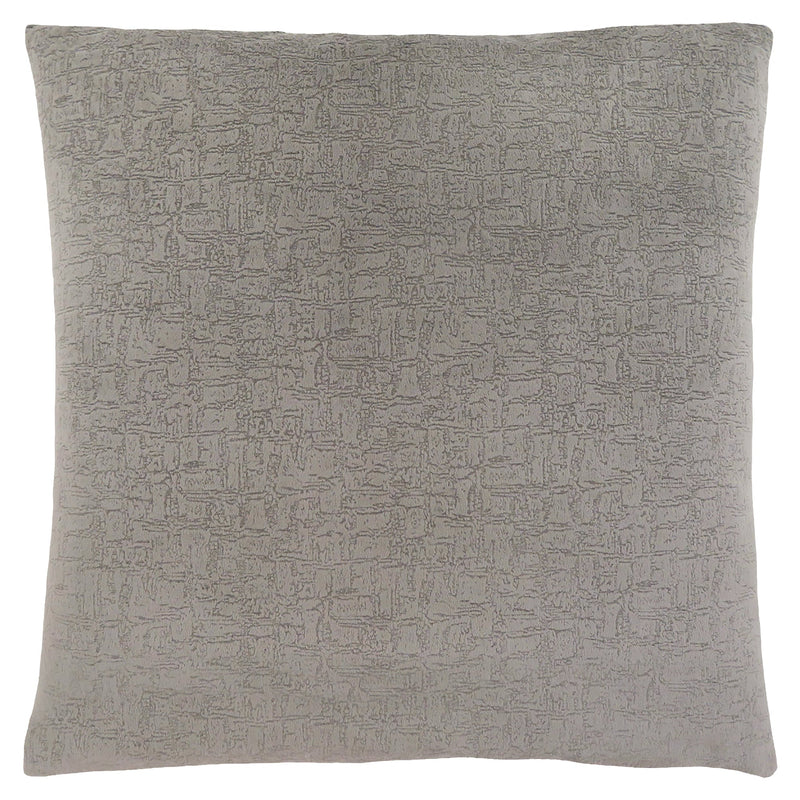Pillow - 18"X 18" / Grey Mosaic Velvet / 1Pc