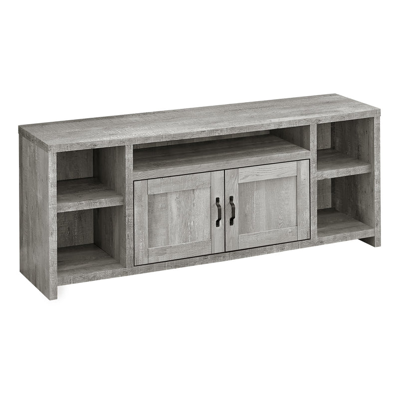 Tv Stand - 60"L / Grey Reclaimed Wood-Look - I 2741