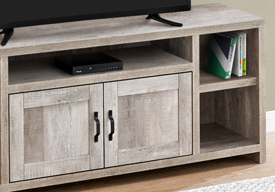 Tv Stand - 60"L / Taupe Reclaimed Wood-Look - I 2742